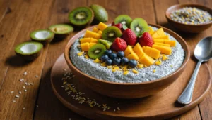 graine de chia lait coco