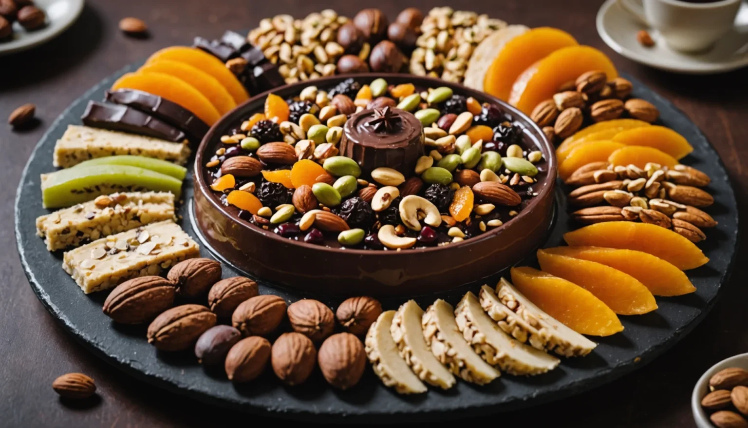 recette mendiant aux amandes