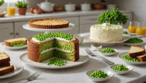 cake petits pois feta