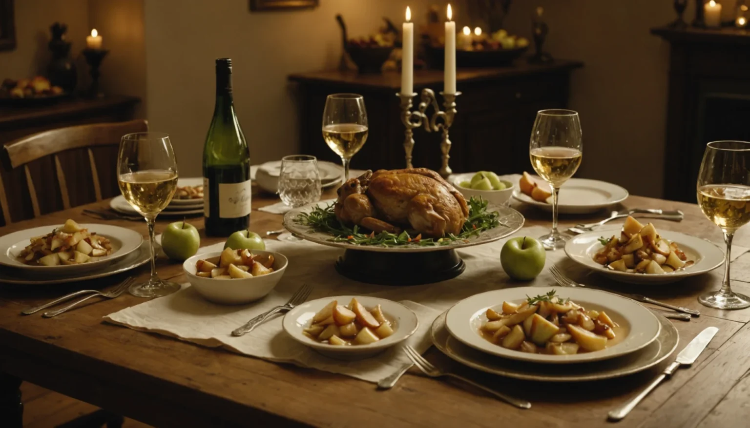 lapin au cidre et pommes