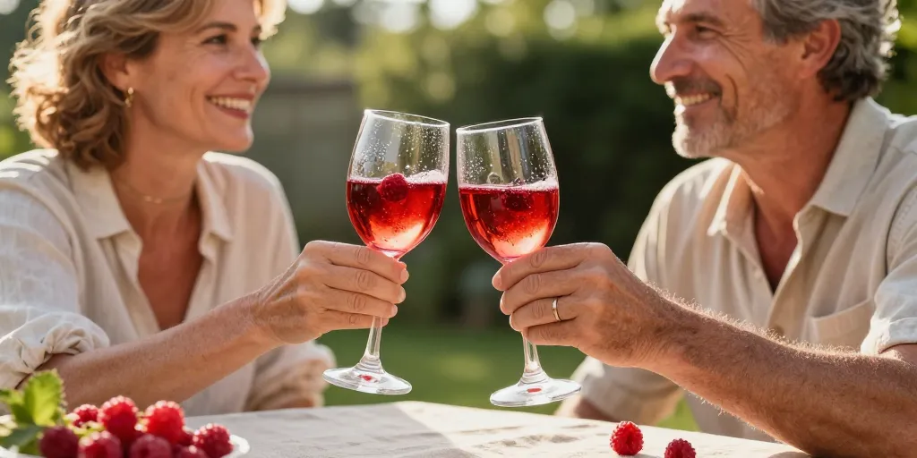 vin de framboises